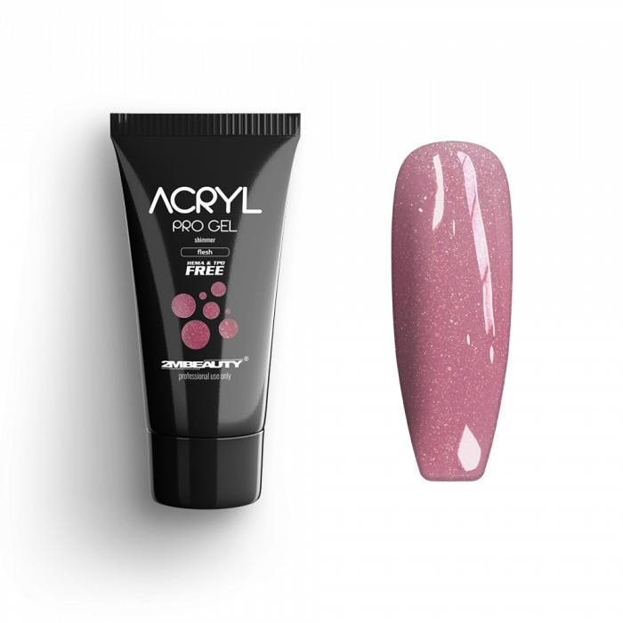 Acryl Pro Gel 2M Shimmer Flesh - 15g [1]