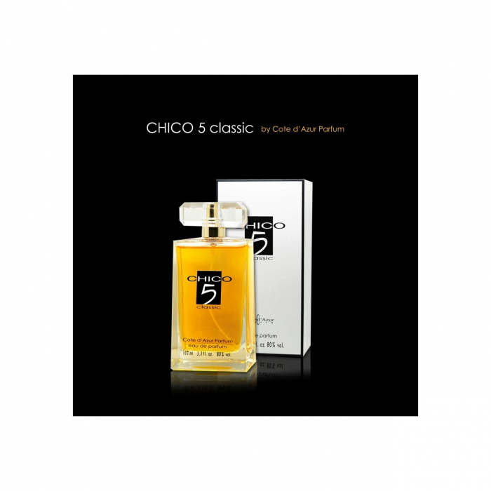 Apa de Parfum Cote d'Azur Chico 5 Classic, Femei, 100 ml [2]
