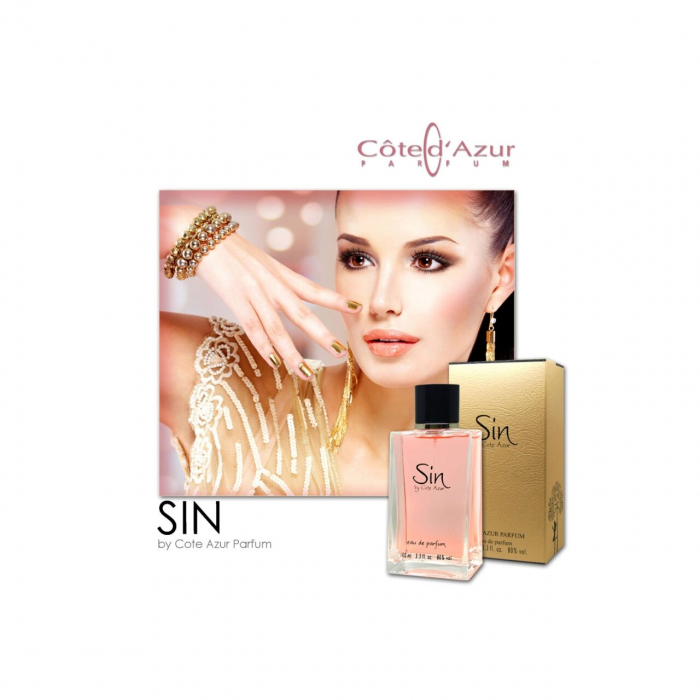 Apa de Parfum Cote d'Azur Sin, Femei, 100 ml [2]