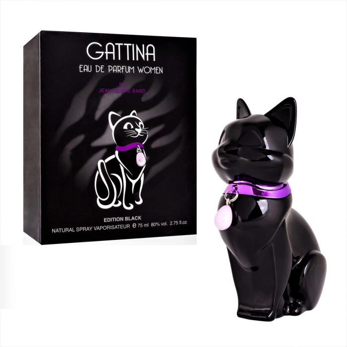 Apa de parfum pentru femei Gattina Black Accentra 8256175, 75 ml [4]