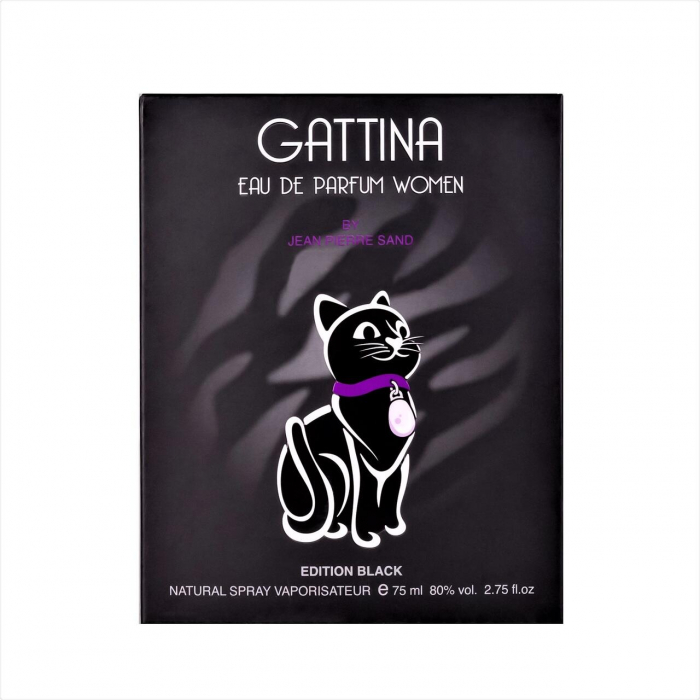 Apa de parfum pentru femei Gattina Black Accentra 8256175, 75 ml [2]