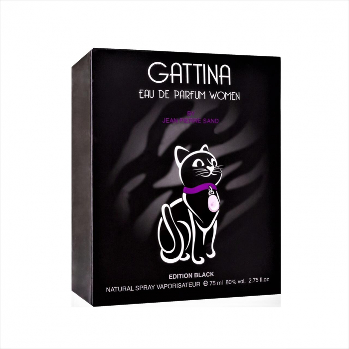 Apa de parfum pentru femei Gattina Black Accentra 8256175, 75 ml [3]
