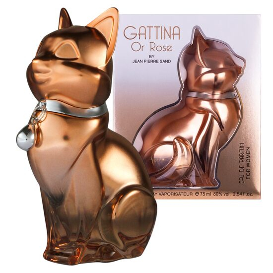 Apa de parfum pentru femei Gattina Or Rose, Accentra 8261353, 75ml [1]