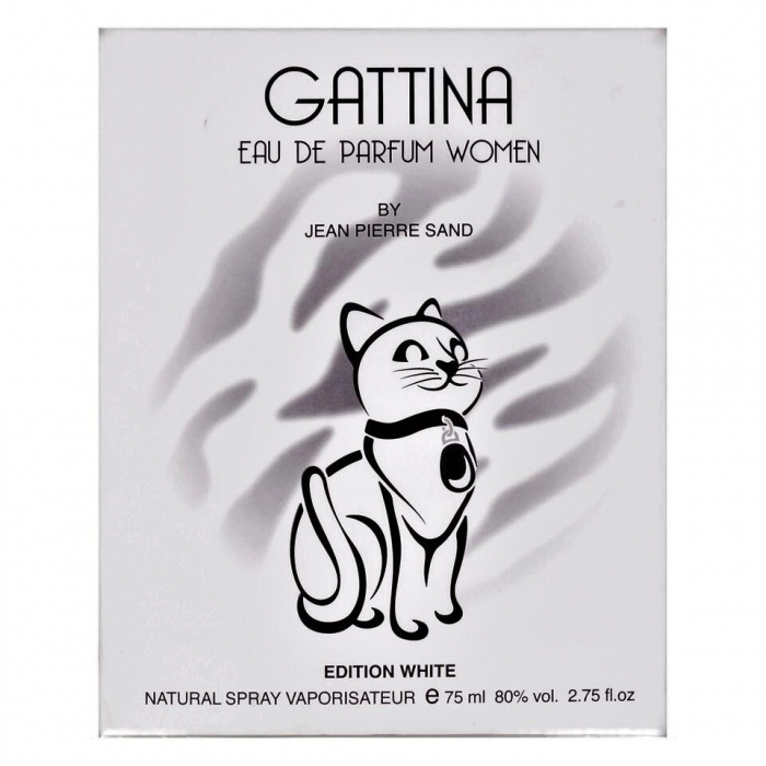 Apa de parfum pentru femei Gattina White, Accentra, 8256174, 75 ml [2]