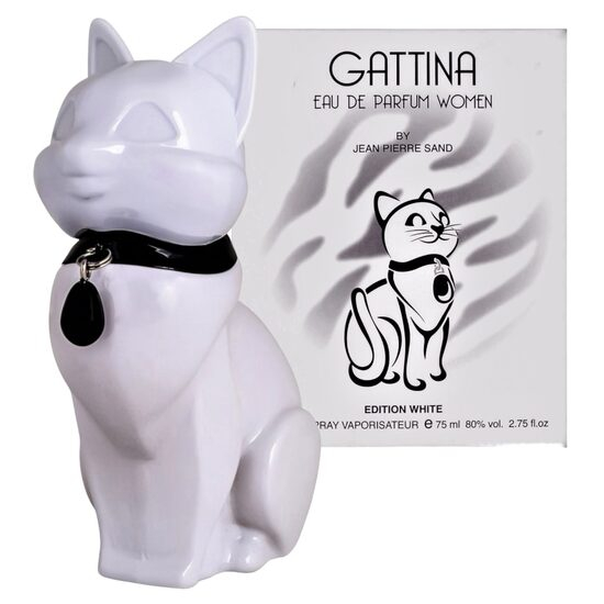 Apa de parfum pentru femei Gattina White, Accentra, 8256174, 75 ml [1]