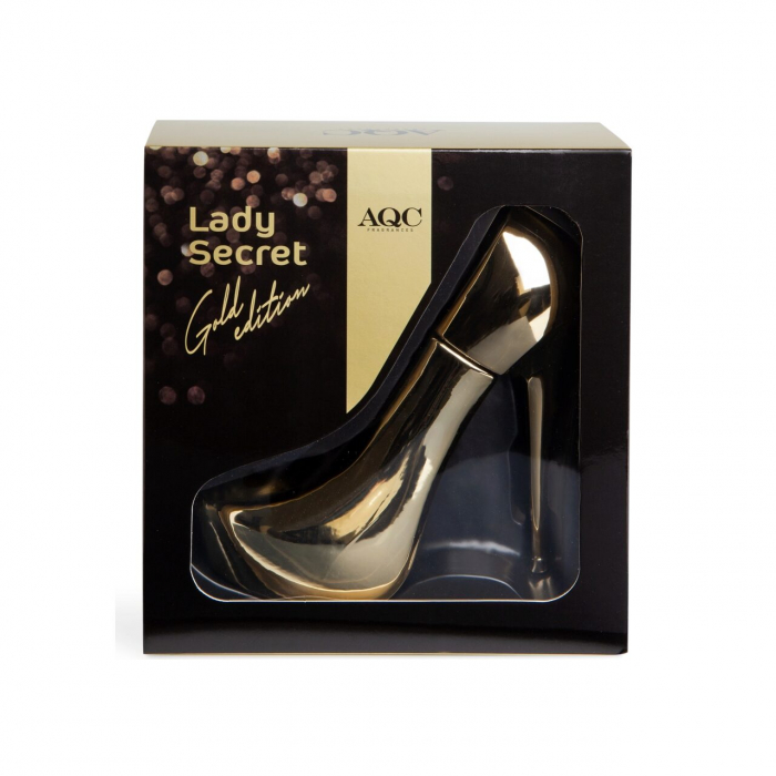 Apa de parfum pentru femei Lady Secret Gold, Aquarius Fragrances, 100ml [2]