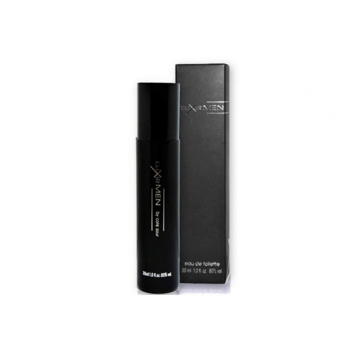 Apa de toaleta Cote d'Azur, Elixir, Black, Barbati, 30ml [3]