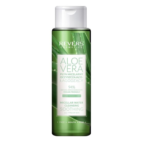 Apa micelara demachianta, cu extract de aloe vera, vegana, Revers, 400 ml [1]