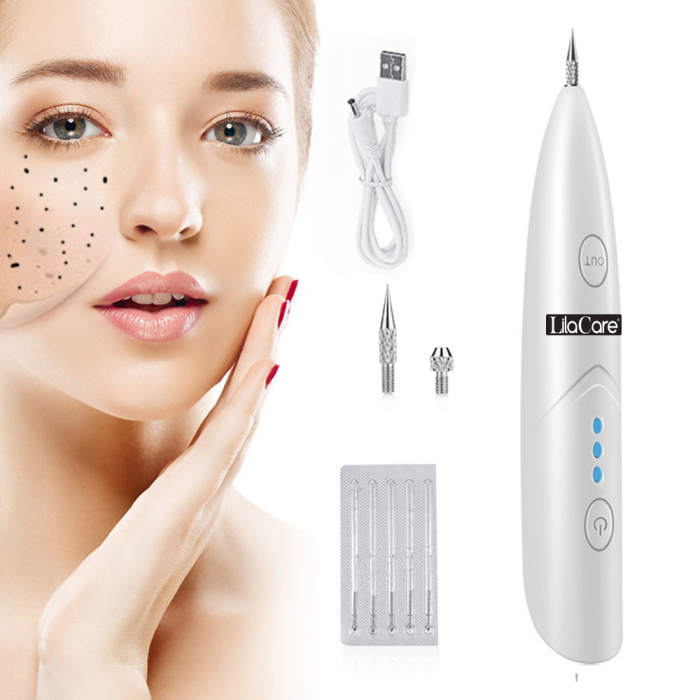 Aparat cosmetic plasma Lila Care, alb, pentru indepartarea alunitelor, pentru indepartarea pistruilor si tatuajelor [7]