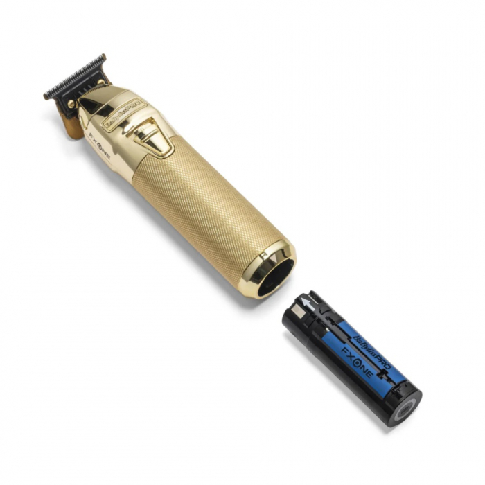 Babyliss Pro Masina profesionala de contur fara fir FXONE Skeleton All Metal Gold Cordless [2]