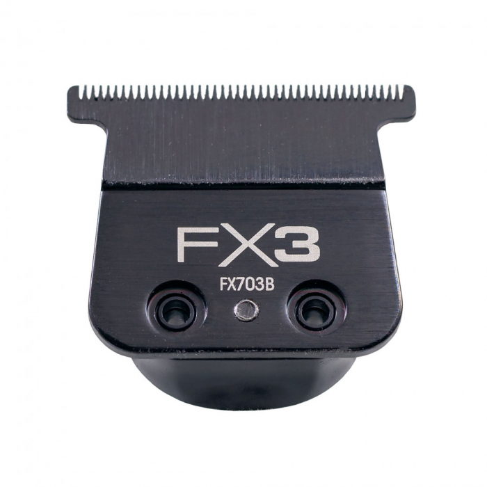 Babyliss Pro Set cutite T-blade Deep Tooth pentru masina de contur FX3 Trimmer - DLC Titanium FX703BZE [3]