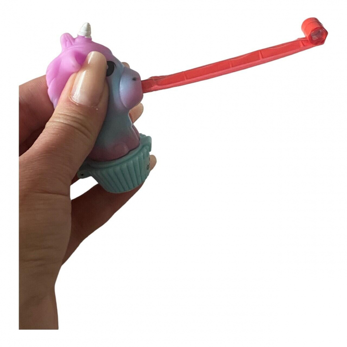 Balsam de buze cu aroma de capsuni Unicorn Tongue, pentru copii, Martinelia, 79001BLA [3]