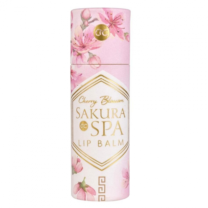Balsam de buze handmade cu aroma de flori de cires Sakura Spa Accentra 5757929, 10 g [2]