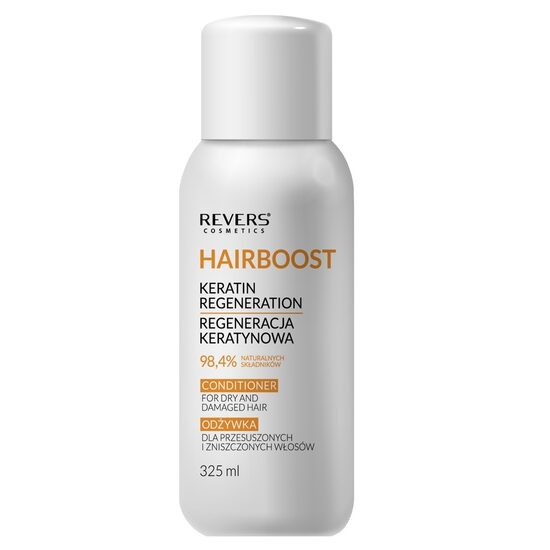 Balsam de par Hairboost Keratin Regeneration, pentru par uscat si deteriorat, Revers, 325ml [1]