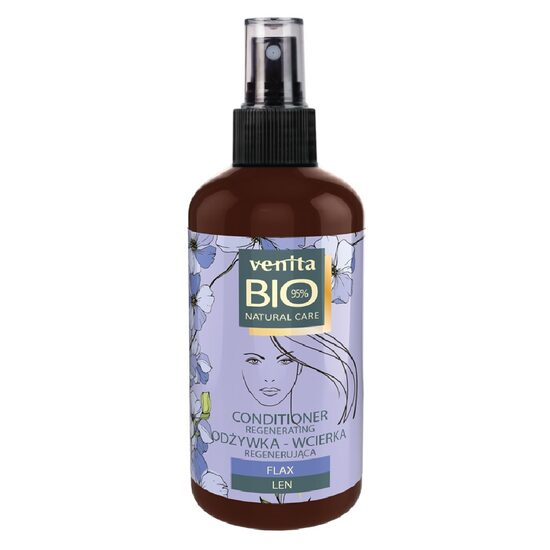 Balsam de par vegan, regenerant, cu extract de in, Venita, 100ml [1]