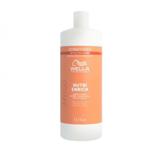 Balsam pentru par uscat si deteriorat Wella Professionals Invigo Nutri Enrich 1000 ml [1]