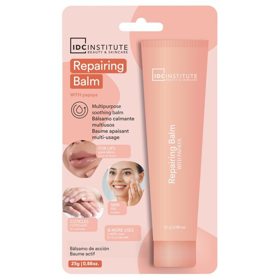 Balsam reparator pentru buze, ten si cuticule, cu extract de papaya, Action Balm, 68058, IDC Institute, 25g [1]