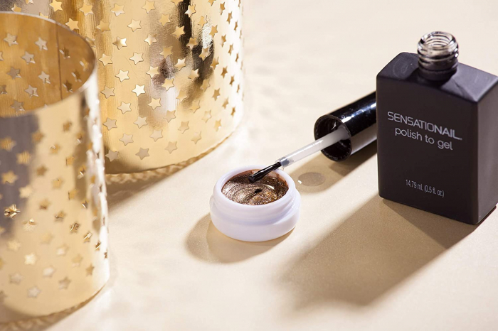 Base coat si Top coat 2 in 1 pentru oja semipermanenta SensatioNail 14.79 ml Polish to gel [2]