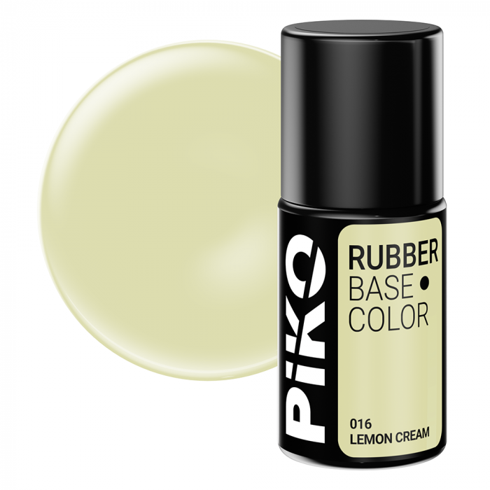 Baza Piko Rubber, Base Color, 7 ml, 016 Lemon Cream [1]