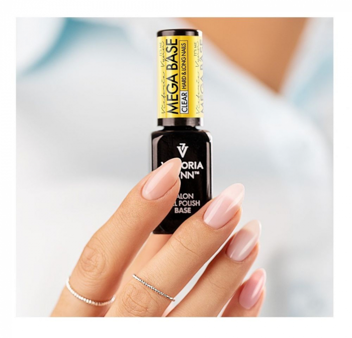Baza Victoria Vynn Mega Base Hard & Long Nails Clear 8 ml [2]