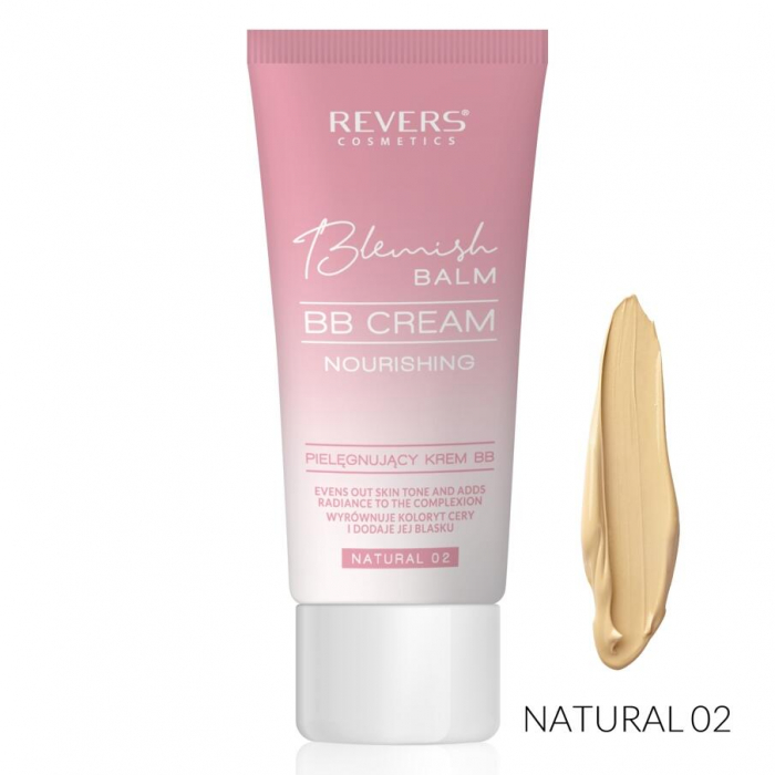 BB Cream, Crema balsam pentru imperfectiuni, Revers, 02 Natural 30ml [2]