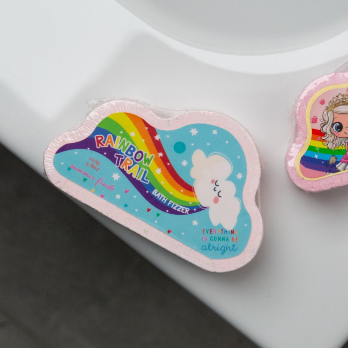 Bila efervescenta de baie pentru copii Over the Rainbow Trail Effect, Accentra, 3555049, 110g [2]