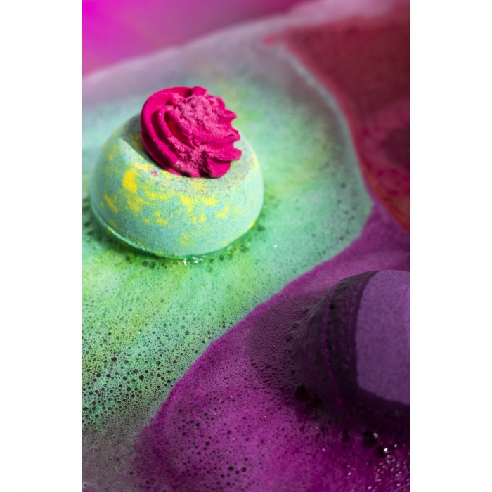 Bila efervescenta de baie Rainbow, IDC Institute 99023R, 100 g [3]