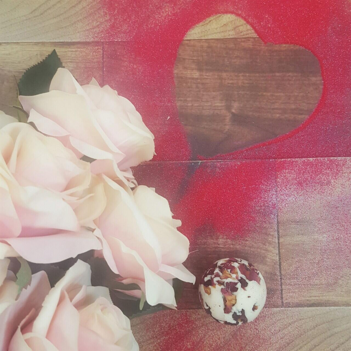 Bomba de baie cremoasa handmade Rose Bath Creamer 30g, Bomb Cosmetics [2]