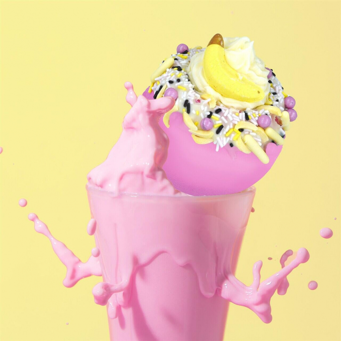 Bomba de baie efervescenta Banana Delight Raw Blaster 150g, Bomb Cosmetics [2]