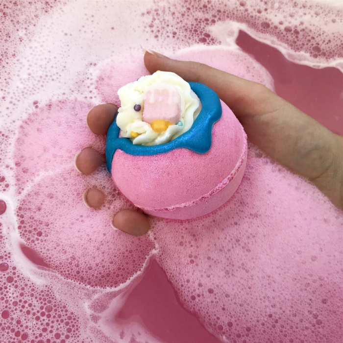 Bomba de baie handmade, cu figurina, Chill Out Bath Blaster 160g, Bomb Cosmetics [3]