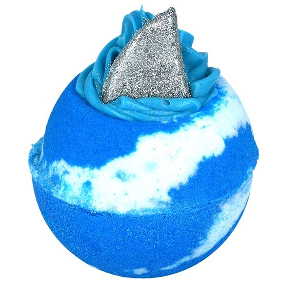 Bomba de baie handmade, cu figurina, Shark Attack Bath Blaster 160g, Bomb Cosmetics [1]