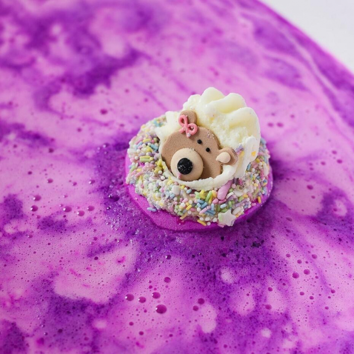 Bomba de baie handmade, cu figurina, Teddy Bears Picnic Bath Blaster 185g, Bomb Cosmetics [2]