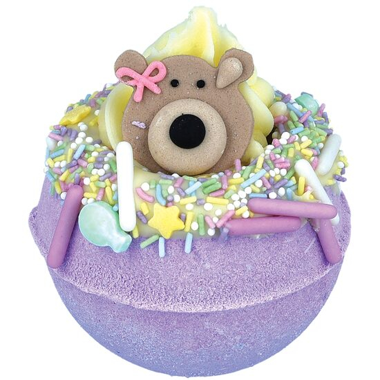 Bomba de baie handmade, cu figurina, Teddy Bears Picnic Bath Blaster 185g, Bomb Cosmetics [1]