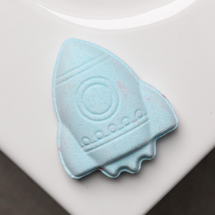 Bomba efervescenta de baie pentru copii Take me to the Moon Rainbow Trail Effect, Accentra, 355871, 100g [3]