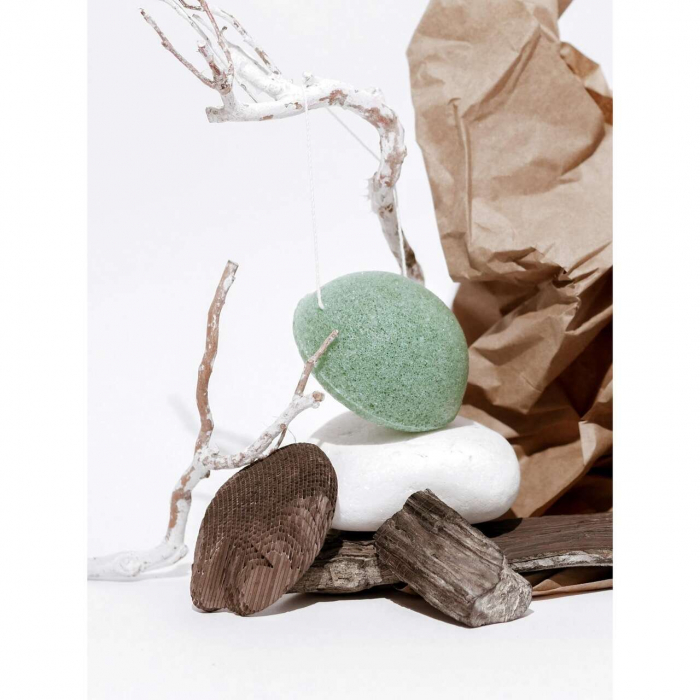 Burete Konjac pentru curatarea tenului pe baza de aloe, 0% plastic Top Choice 37269 [3]