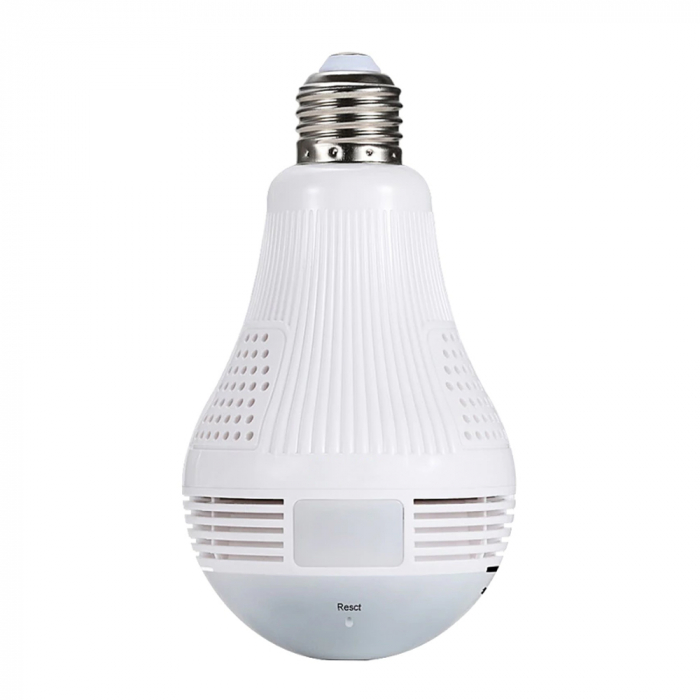 Camera de supraveghere de interior Loosafe, tip bec, panorama 360, 3MP, wireless [2]