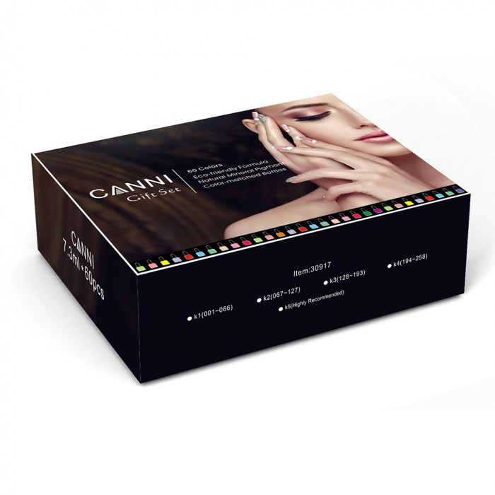 Catalog prezentare culori oja semipermanenta CANNI, 240 nuante [2]