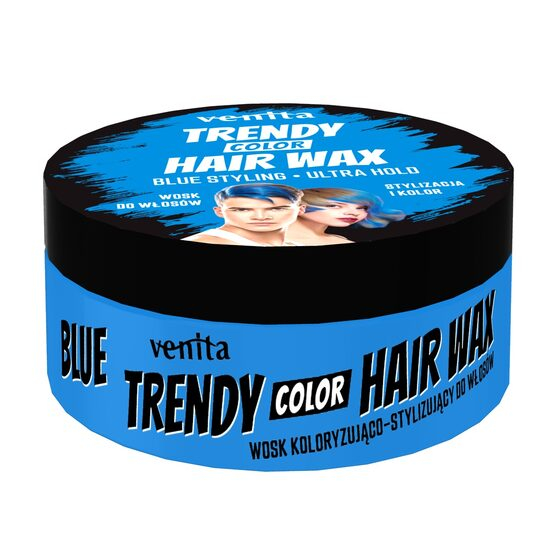 Ceara coloranta pentru par, Trendy Color, albastru 75g [1]