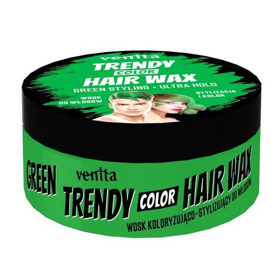 Ceara coloranta pentru par, Trendy Color, verde 75g [1]
