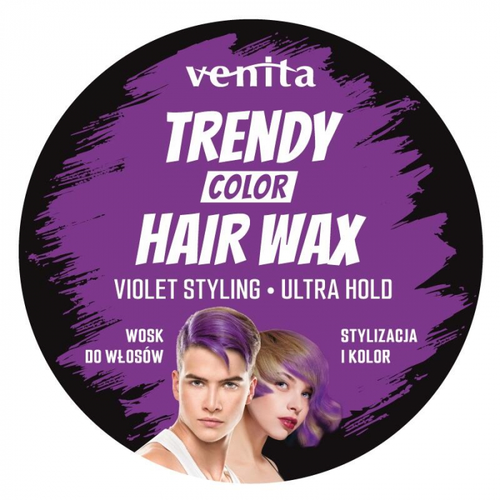 Ceara coloranta pentru par, Trendy Color, violet 75g [2]