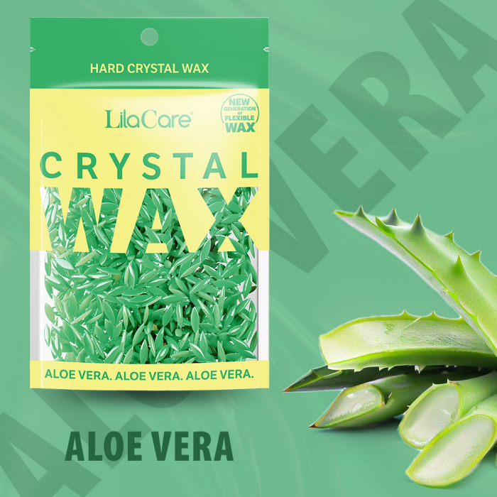 Ceara epilat granule elastica 100 g LilaCare Crystal Wax Aloe Vera [2]