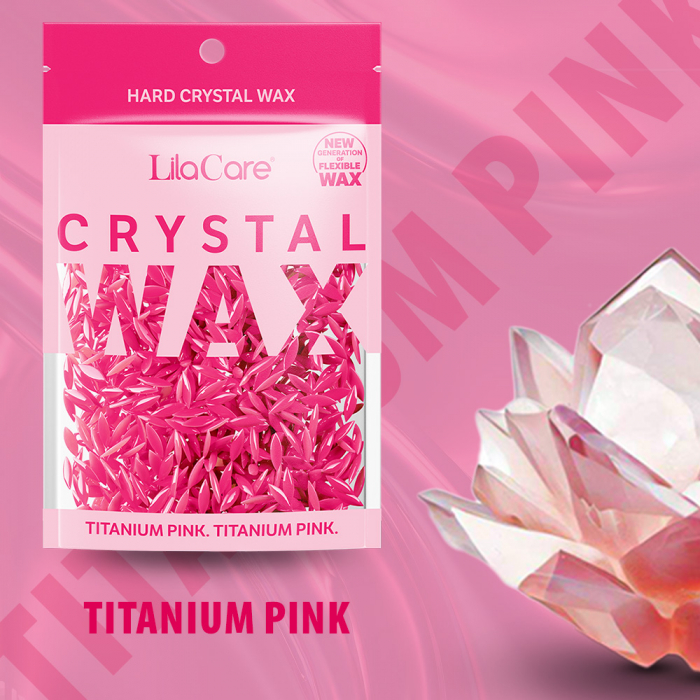 Ceara epilat granule elastica 100 g LilaCare Crystal Wax Titanium Pink [2]