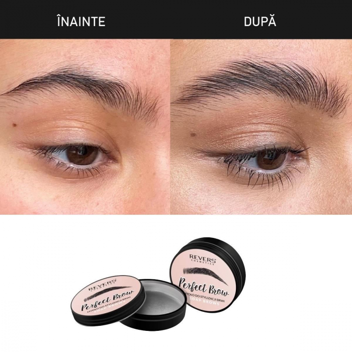 Ceara pentru stilizat sprancenele Perfect Brow Soap, Revers, 20g [3]