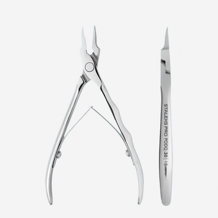 Cleste profesional Staleks Pro pt unghii incarnate Podo NP-30-18 [1]