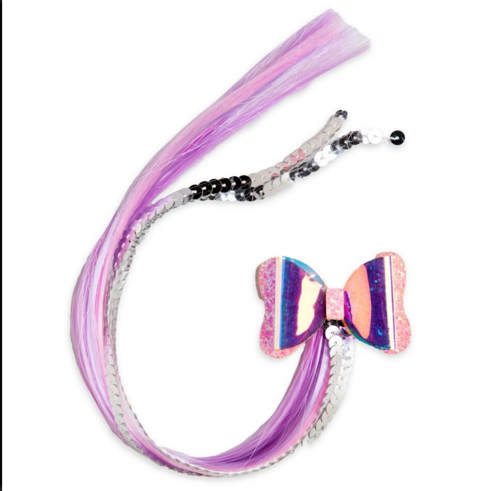 Clips de par funda cu extensie colorata I'm Dreaming In Colors Martinelia 8905B [2]