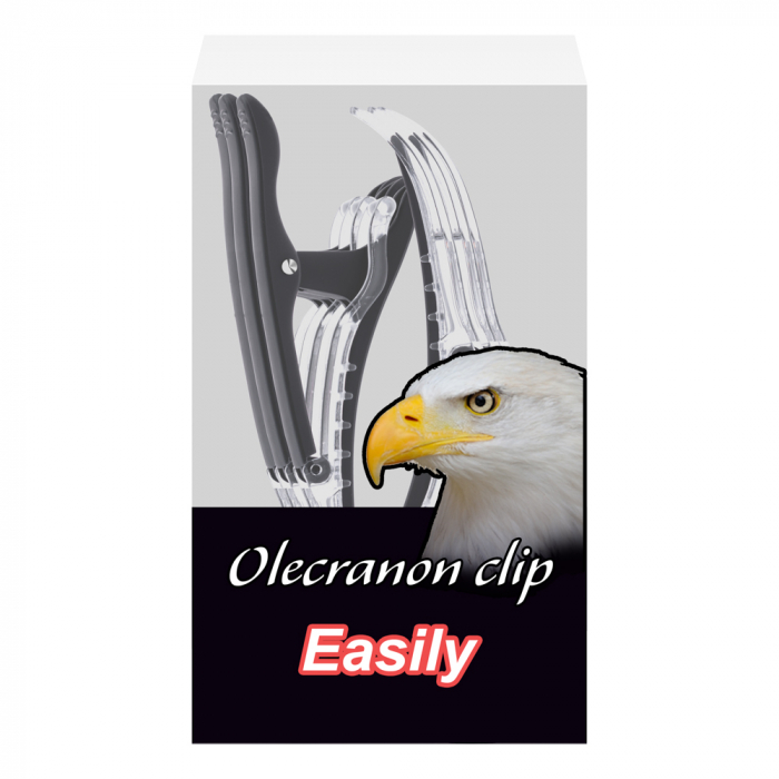 Set clame de par eagle, negre, 6 buc, 6313 [4]