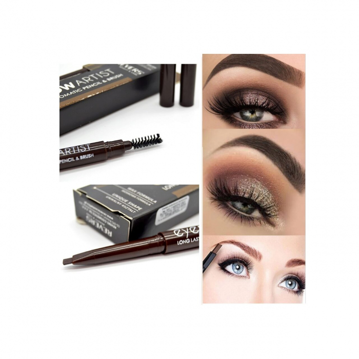Contur sprancene automat, tip marker, cu pensula speciala, Eye Brow Artist, Revers, taupe [4]