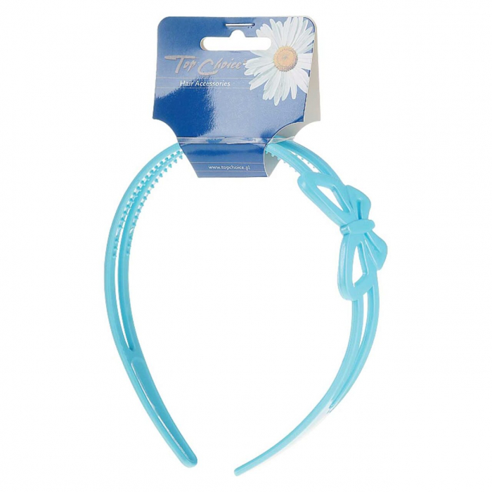 Cordeluta pentru par, Top Choice, cu fluturas albastru, TC27161 [2]