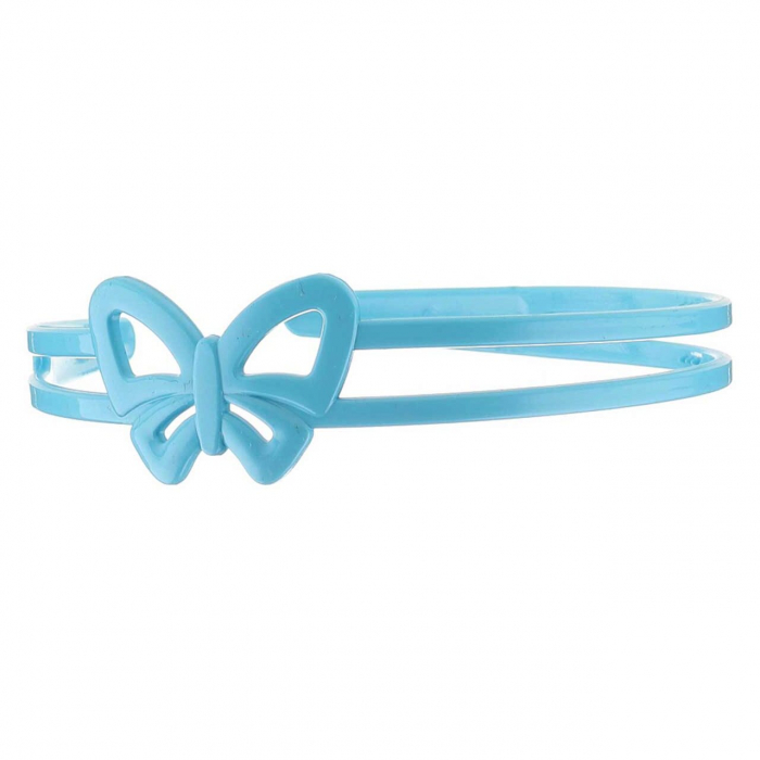 Cordeluta pentru par, Top Choice, cu fluturas albastru, TC27161 [3]