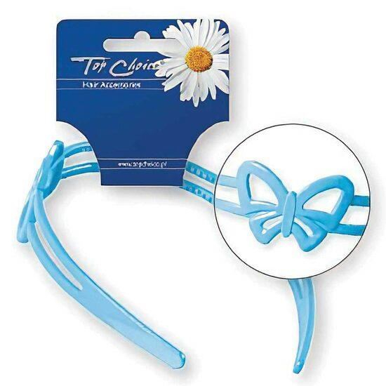 Cordeluta pentru par, Top Choice, cu fluturas albastru, TC27161 [4]